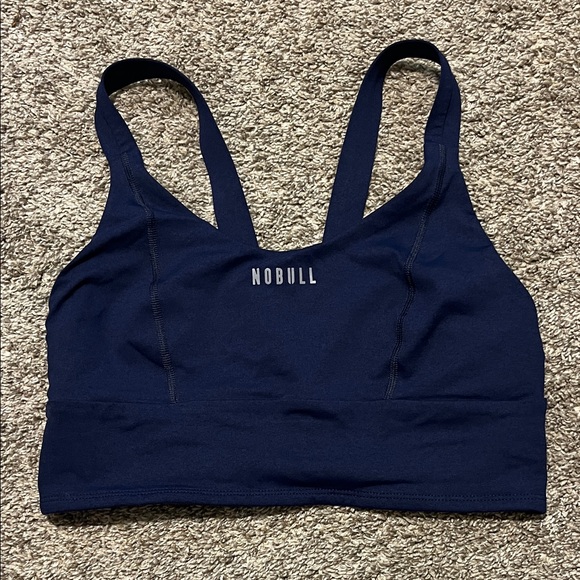 NOBULL Other - NOBULL Women's Deep Blue Lightly Lined Sports Bra Large